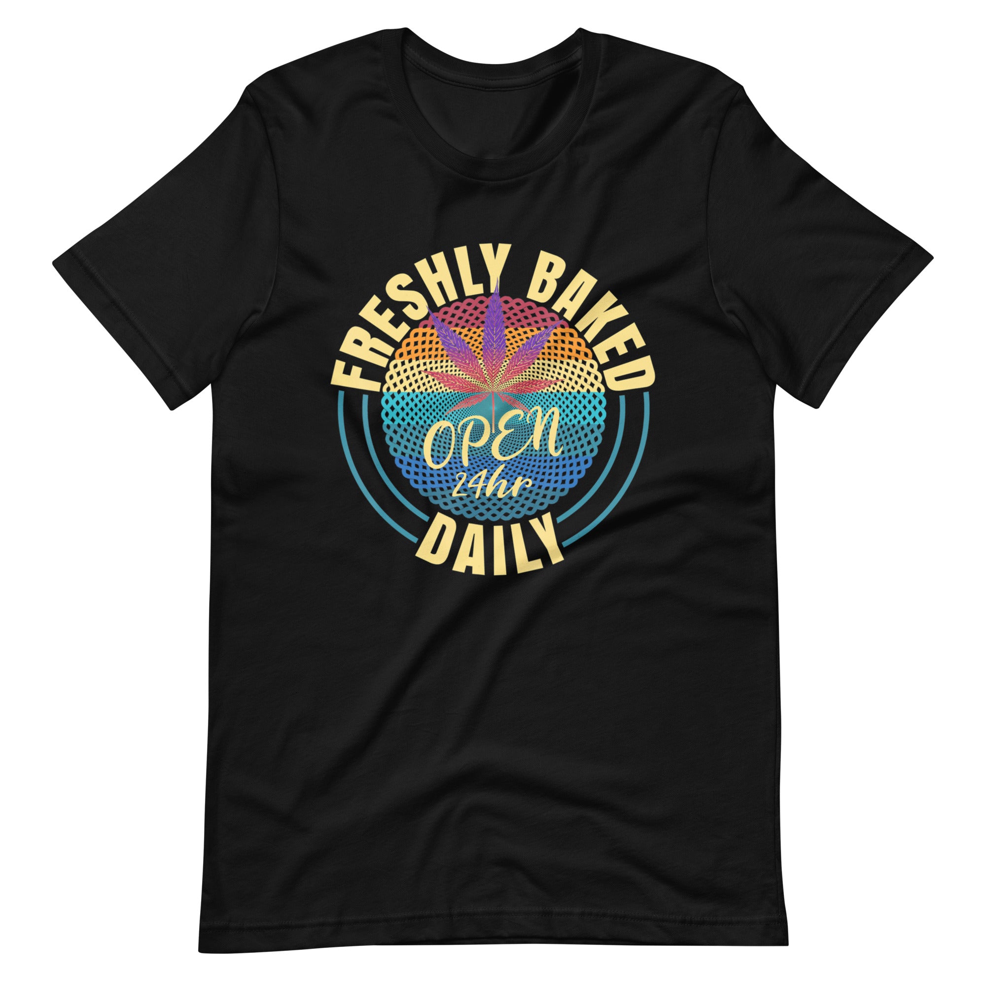 Marijuana-Freshly-Baked-Daily-Stoner-T-Shirt-Phoenix Styles