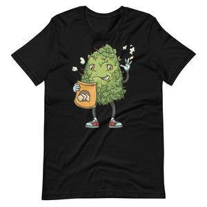 Waving-Marijuana-Bud-Funny- t-shirt-Phoenix Styles