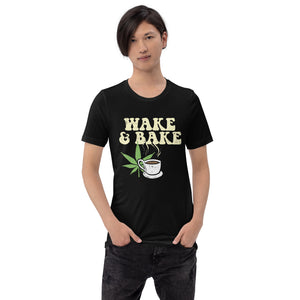 Wake-Bake-Coffee-Weed-Cannabis t-shirt-Phoenix Styles