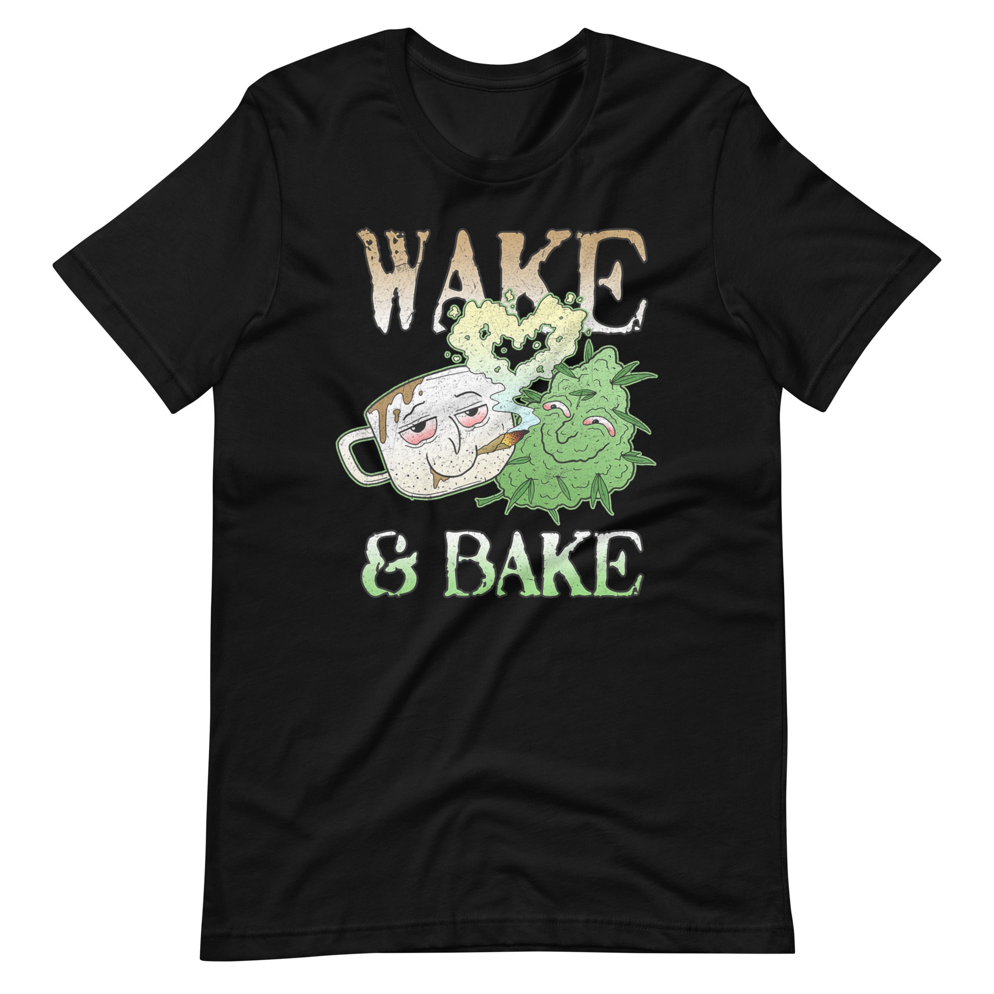 Wake-And-Bake-Funny-Coffee-Weed- t-shirt-Phoenix Styles