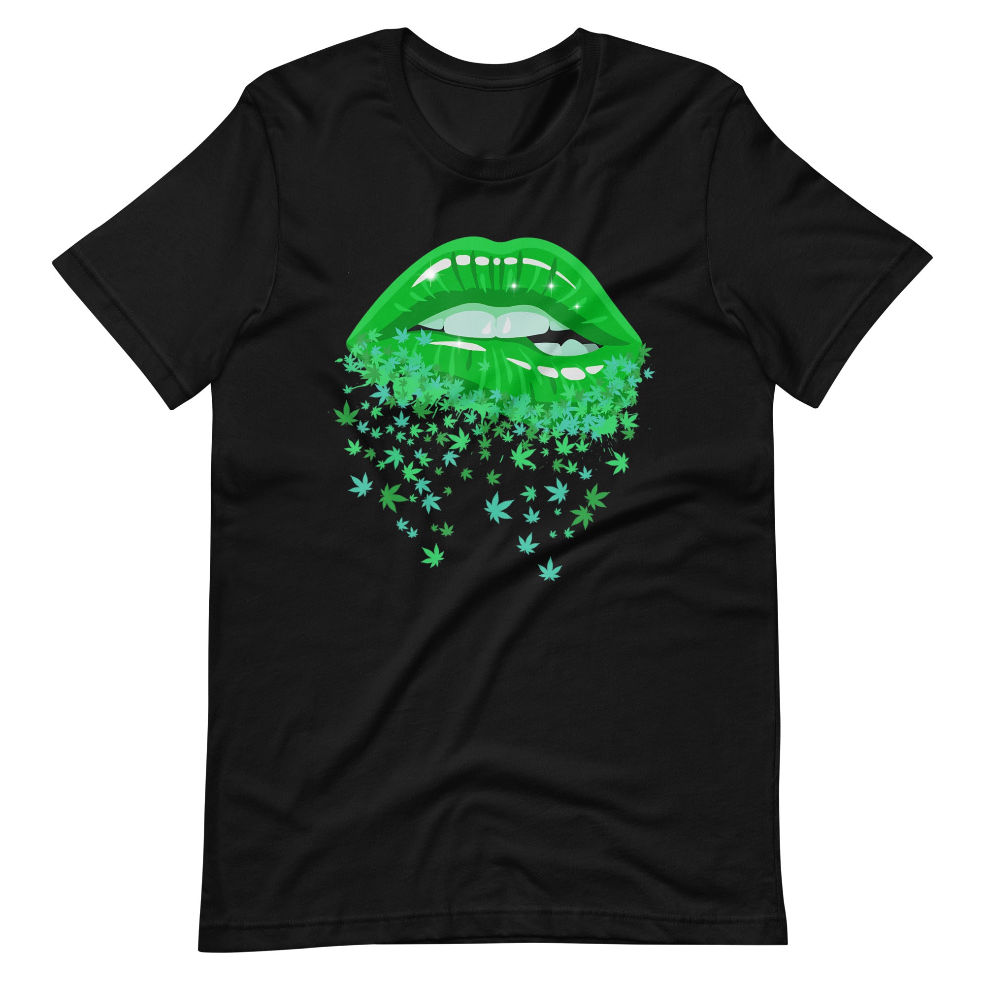 Sexy-Lips-Cannabis- t-shirt-Phoenix Styles