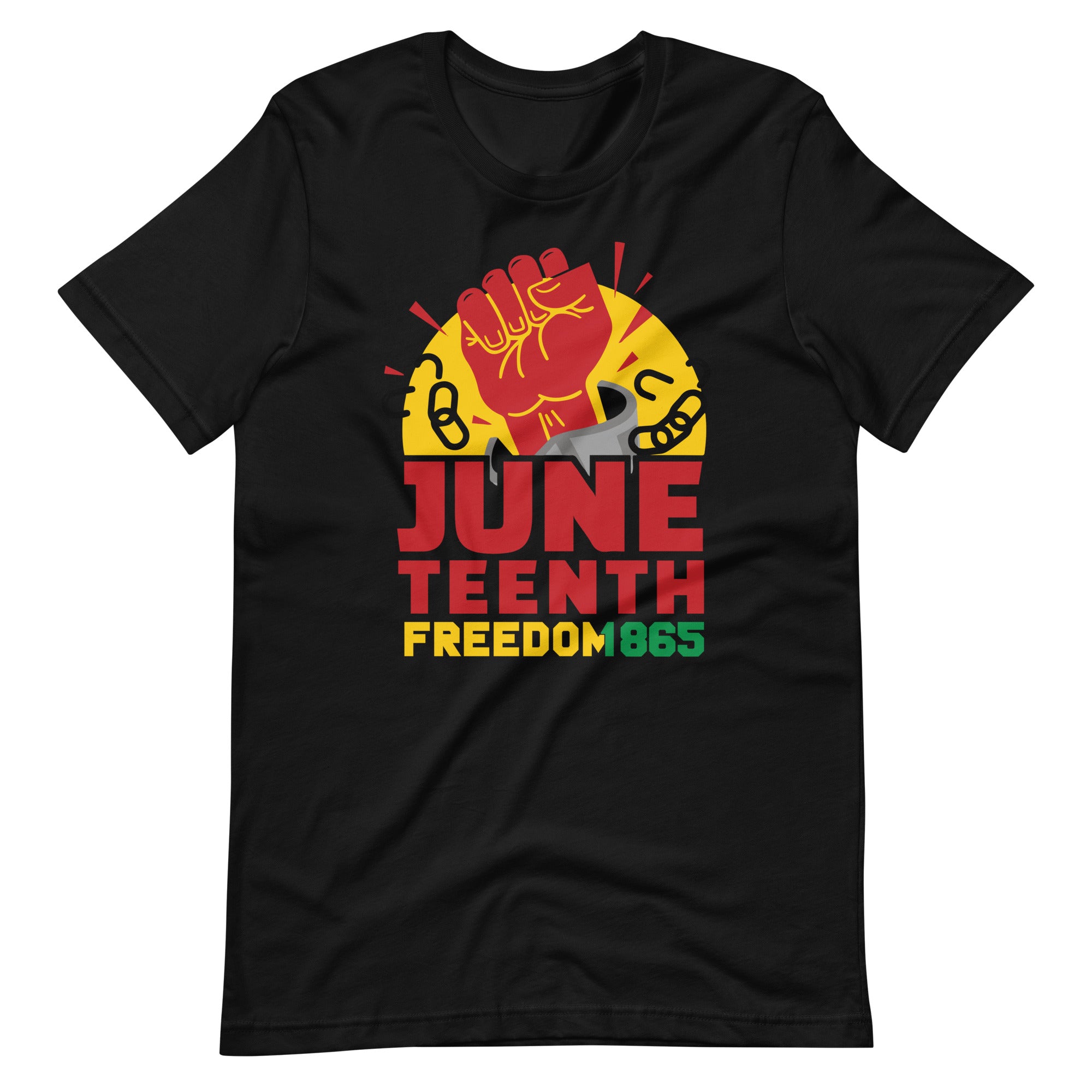 Juneteenth Breaking Barriers Unisex t-shirt-Phoenix Styles