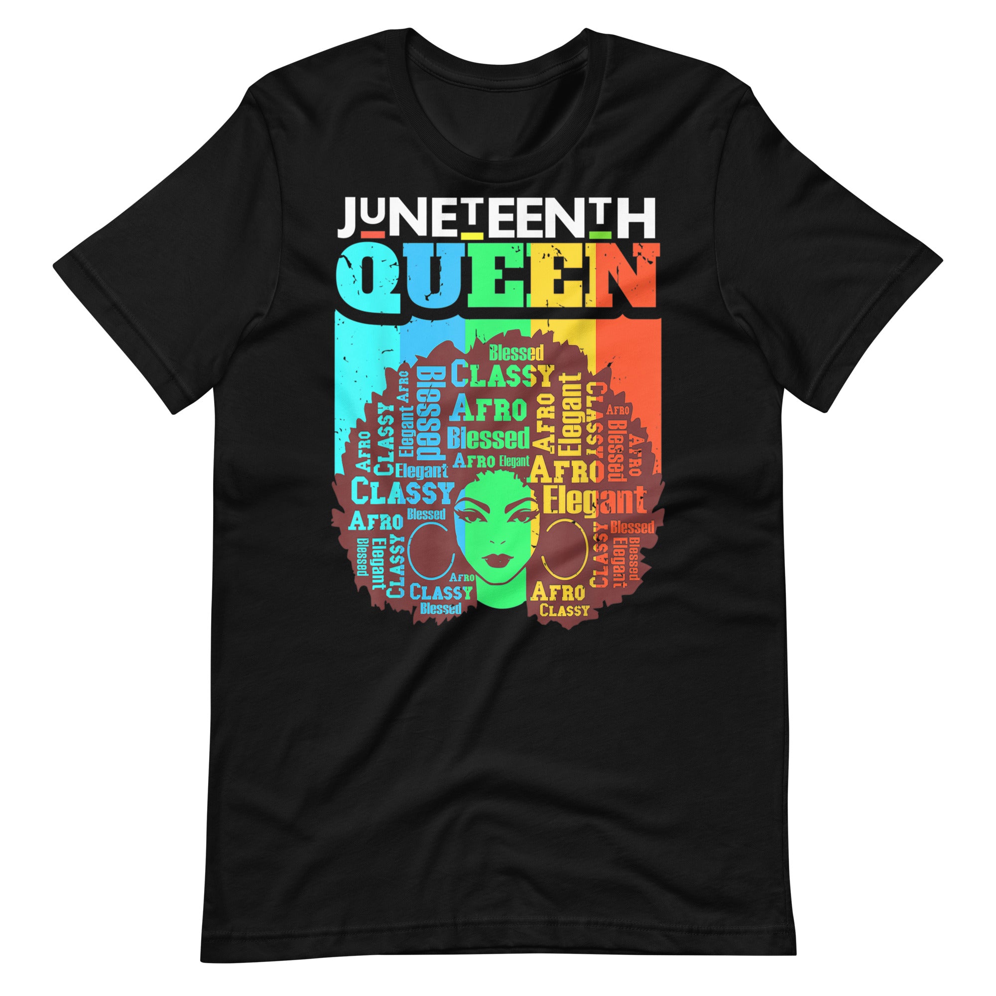 Juneteenth Queen Unisex t-shirt-Phoenix Styles