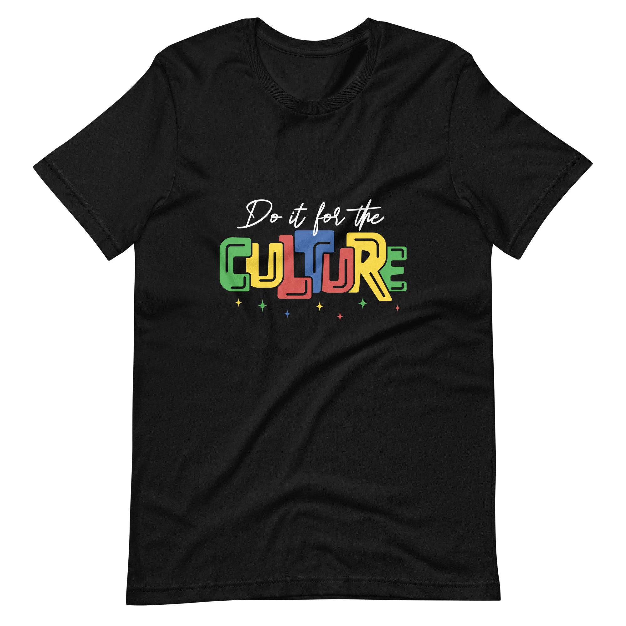 Do It For The Culture Color Print Unisex t-shirt-Phoenix Styles