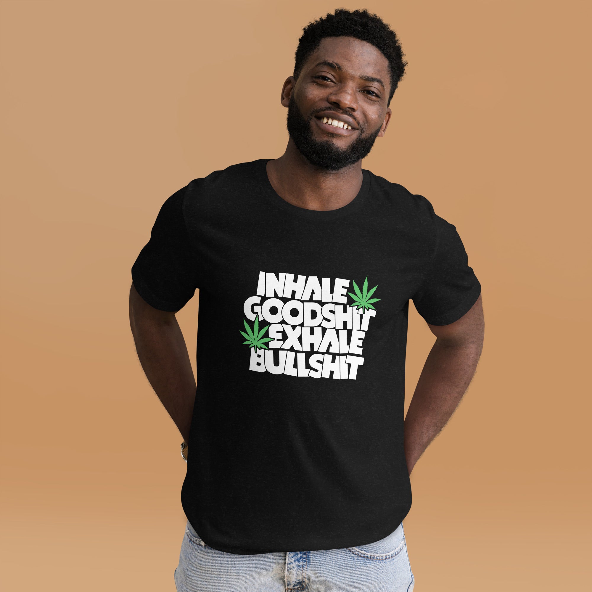 Inhale- Goodshit-Exhale-Bullshit-Unisex t-shirt-Phoenix Styles