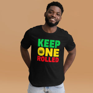 Keep-One-Rolled-Funny-Marijuana-Weed-Stoner-t-shirt-Phoenix Styles