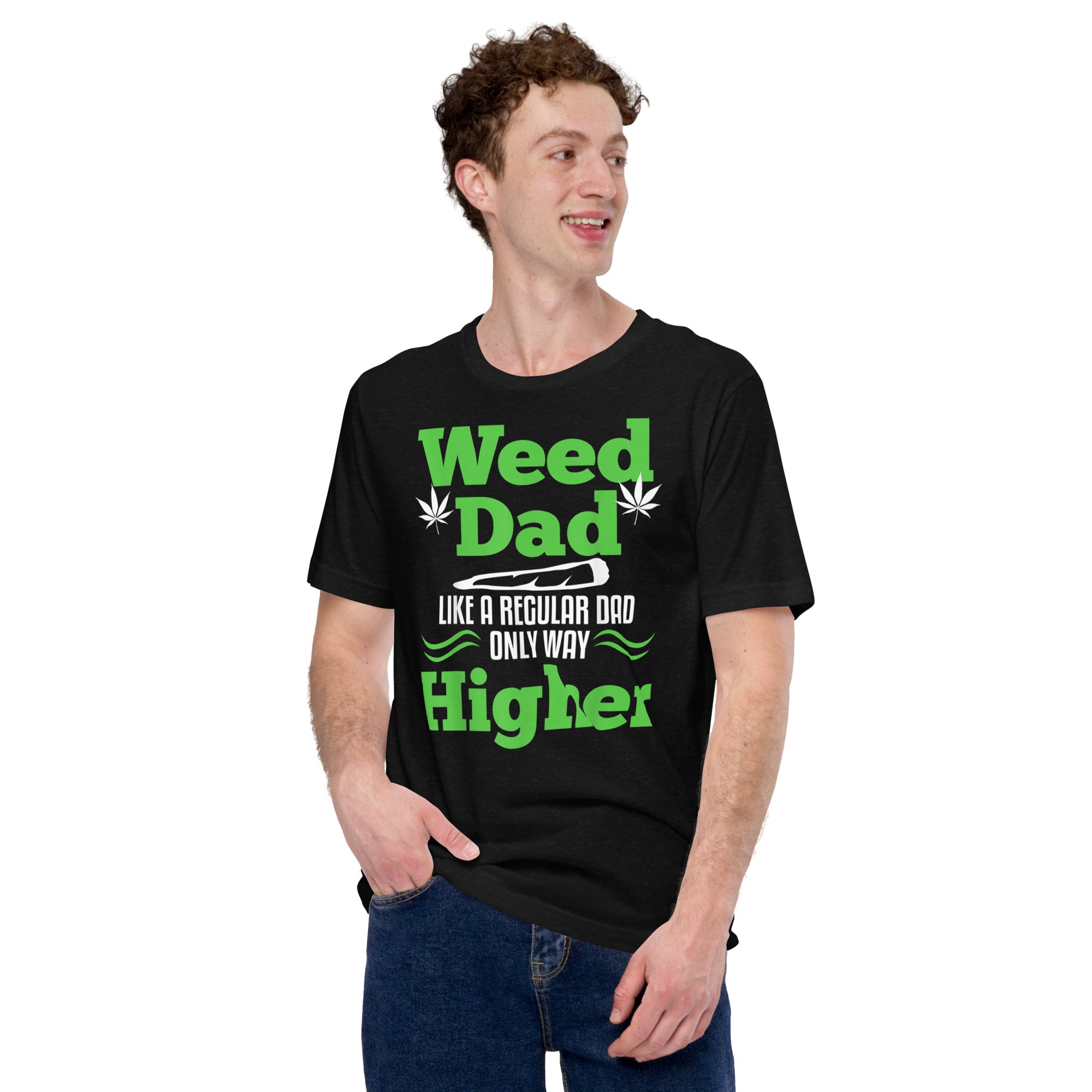 Dad-Weed-Marijuana- t-shirt-Phoenix Styles