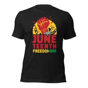 Juneteenth Breaking Barriers Unisex t-shirt-Phoenix Styles