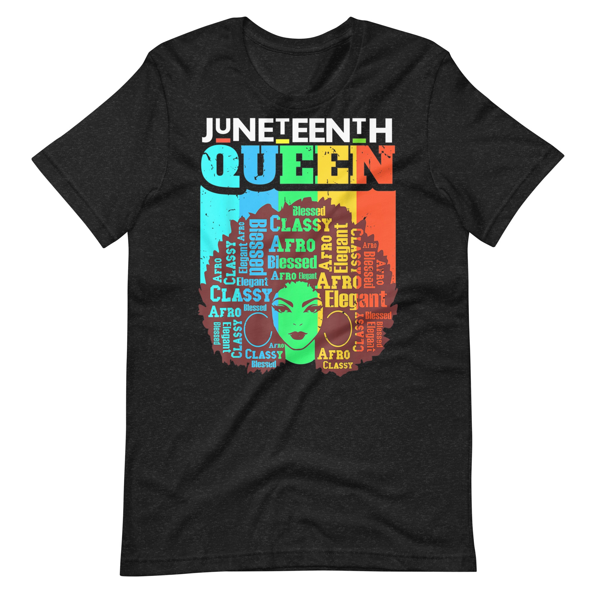 Juneteenth Queen Unisex t-shirt-Phoenix Styles