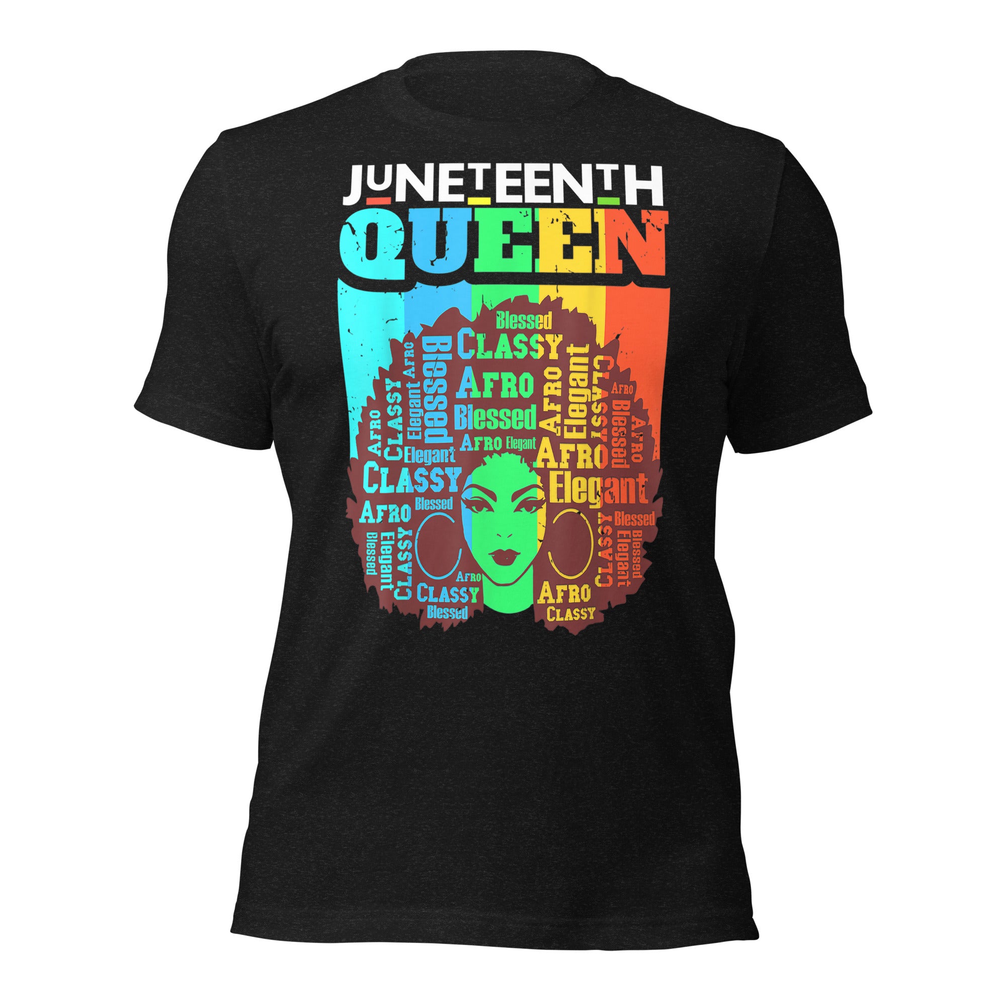 Juneteenth Queen Unisex t-shirt-Phoenix Styles