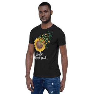 Funny-Worlds-Dopest-Dad-Gift-Cool-Sunflower-Weed t-shirt-Phoenix Styles