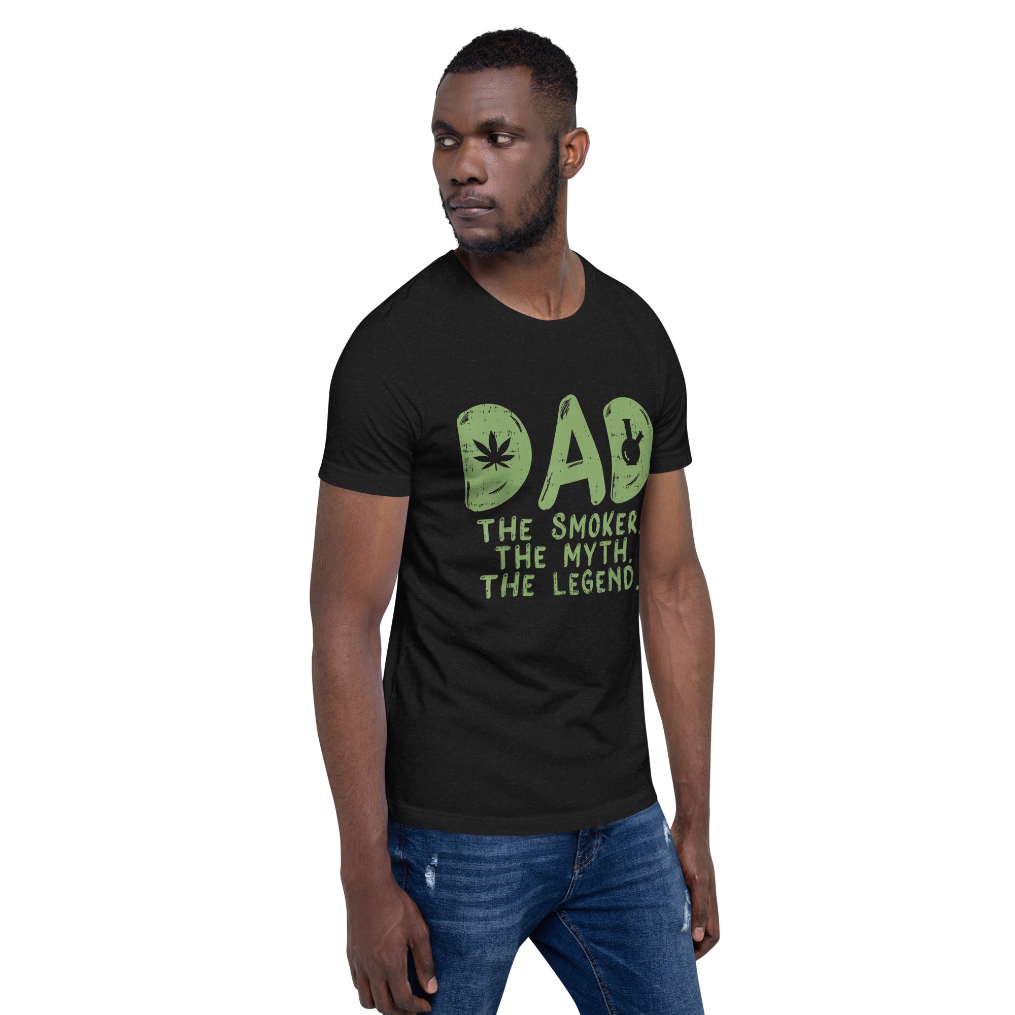 Dad-Weed-Smoker-Myth-Legend- t-shirt-Phoenix Styles