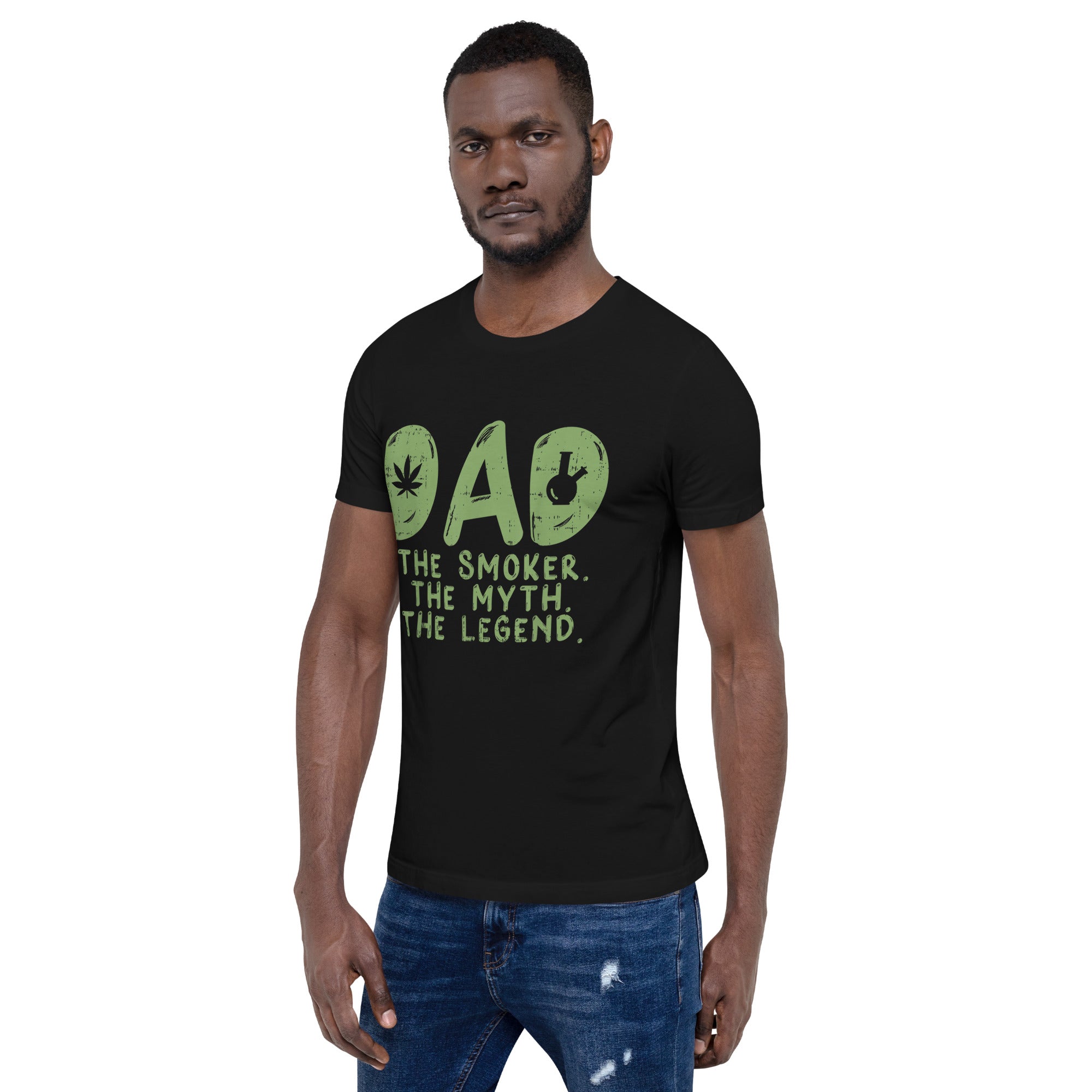 Dad-Weed-Smoker-Myth-Legend- t-shirt-Phoenix Styles