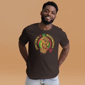 Juneteenth Is Indepence Unisex t-shirt-Phoenix Styles