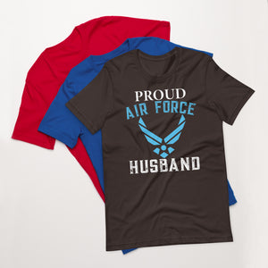 Proud Airforce Husband t-shirt-Phoenix Styles