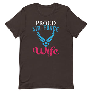 Proud Airforce Wife T-shirt-Phoenix Styles