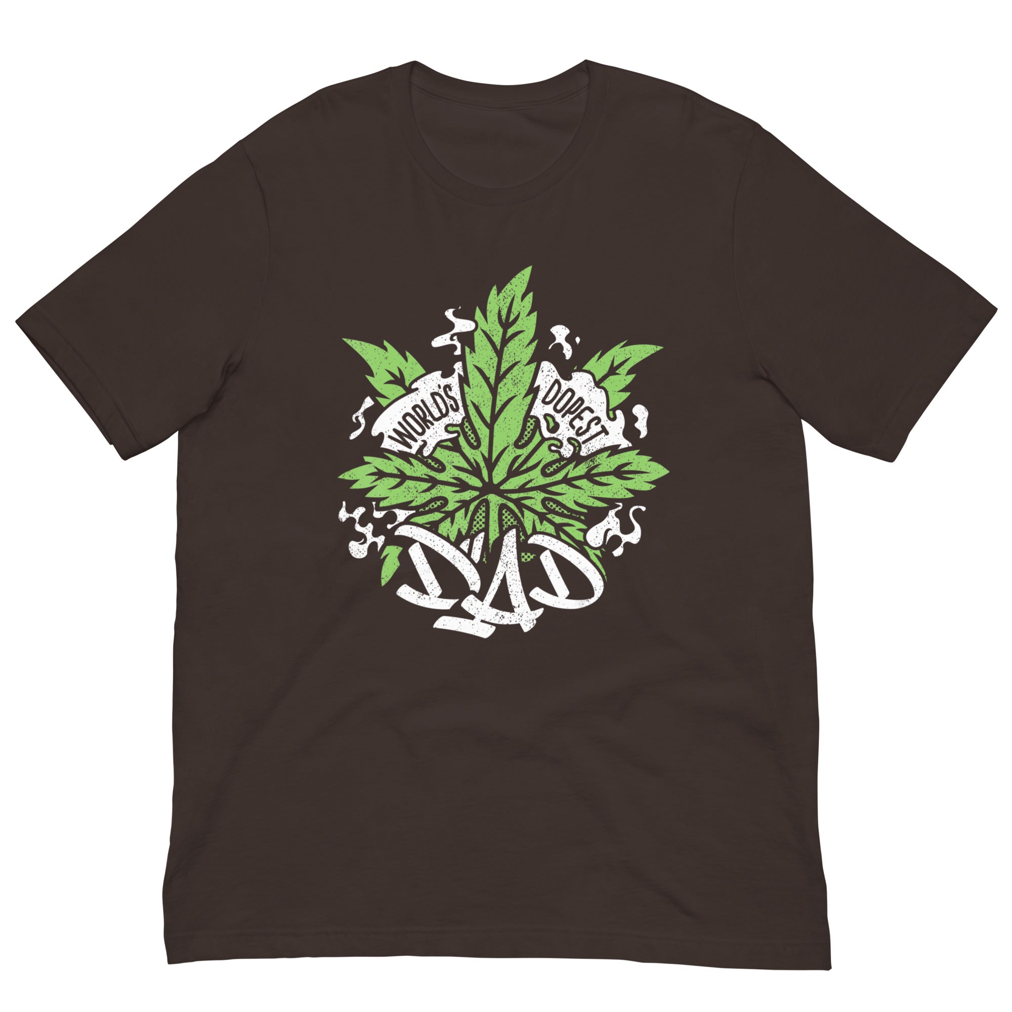 World Dopest Dad Ganja t-shirt-Phoenix Styles