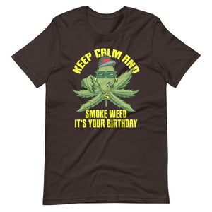 Weed-Birthday-Party-Marijuana-Smoker-Cannabis t-shirt-Phoenix Styles