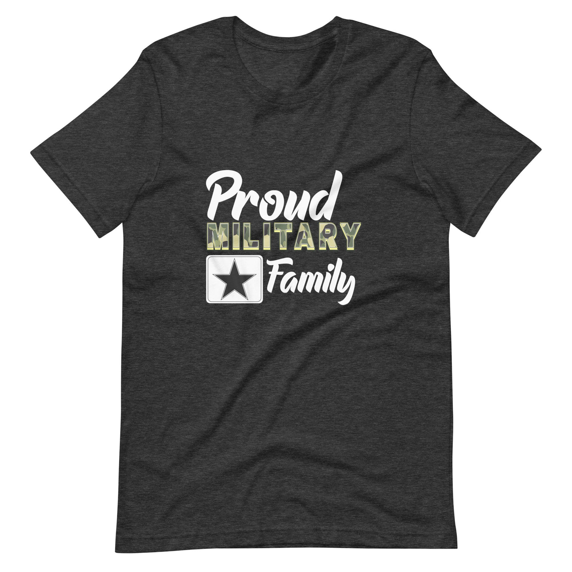 Proud Military Family Unisex t-shirt-Phoenix Styles