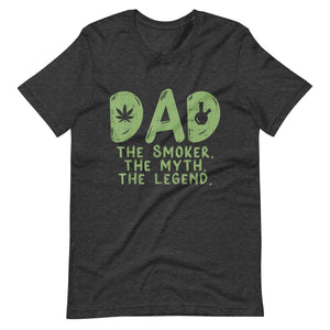 Dad-Weed-Smoker-Myth-Legend- t-shirt-Phoenix Styles