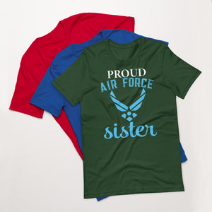 Proud Airforce Sister T-shirt-Phoenix Styles