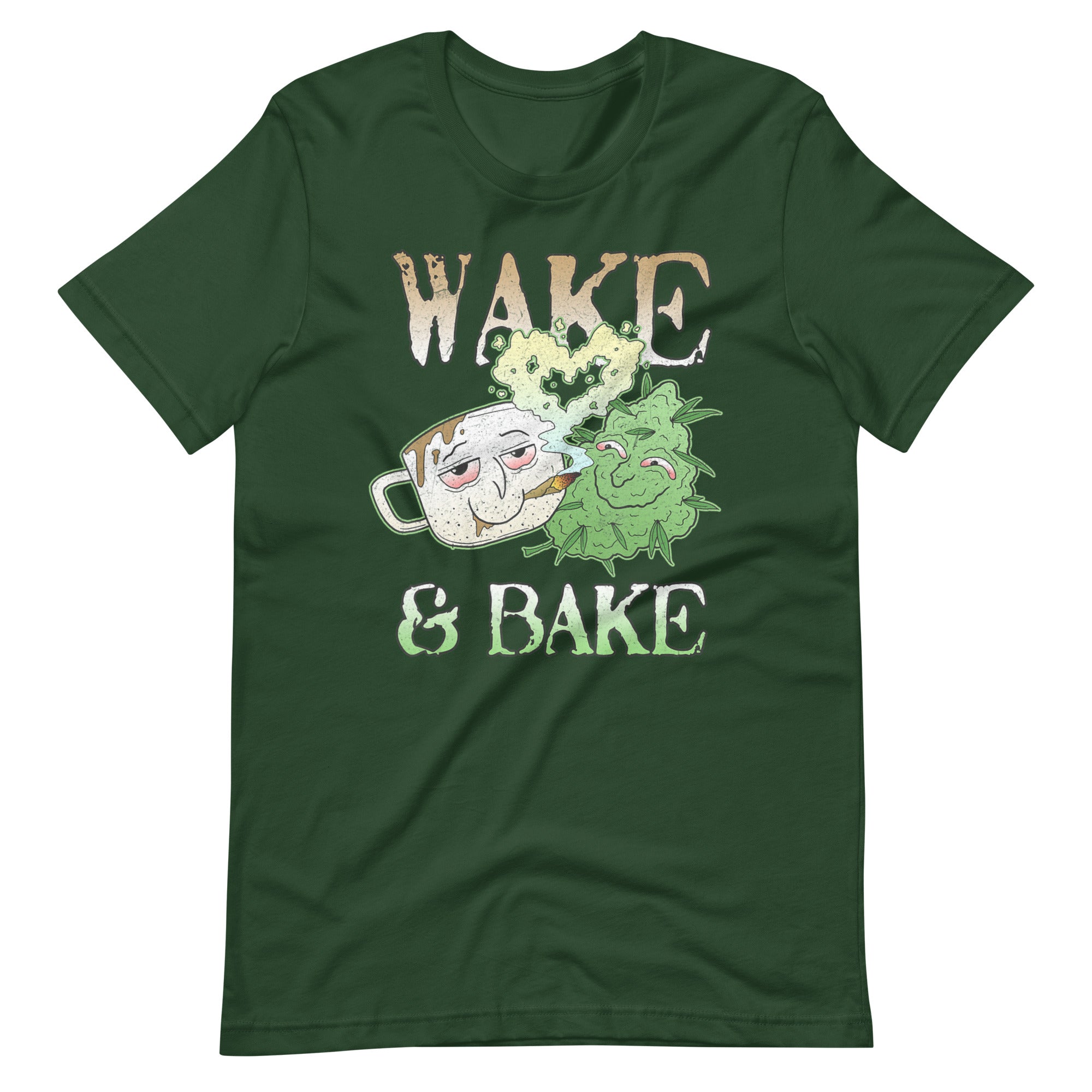 Wake-And-Bake-Funny-Coffee-Weed- t-shirt-Phoenix Styles