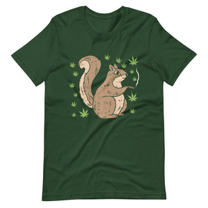 Squirrel-Smoking-Weed-Cannabis-420-THC-shirt-Phoenix Styles