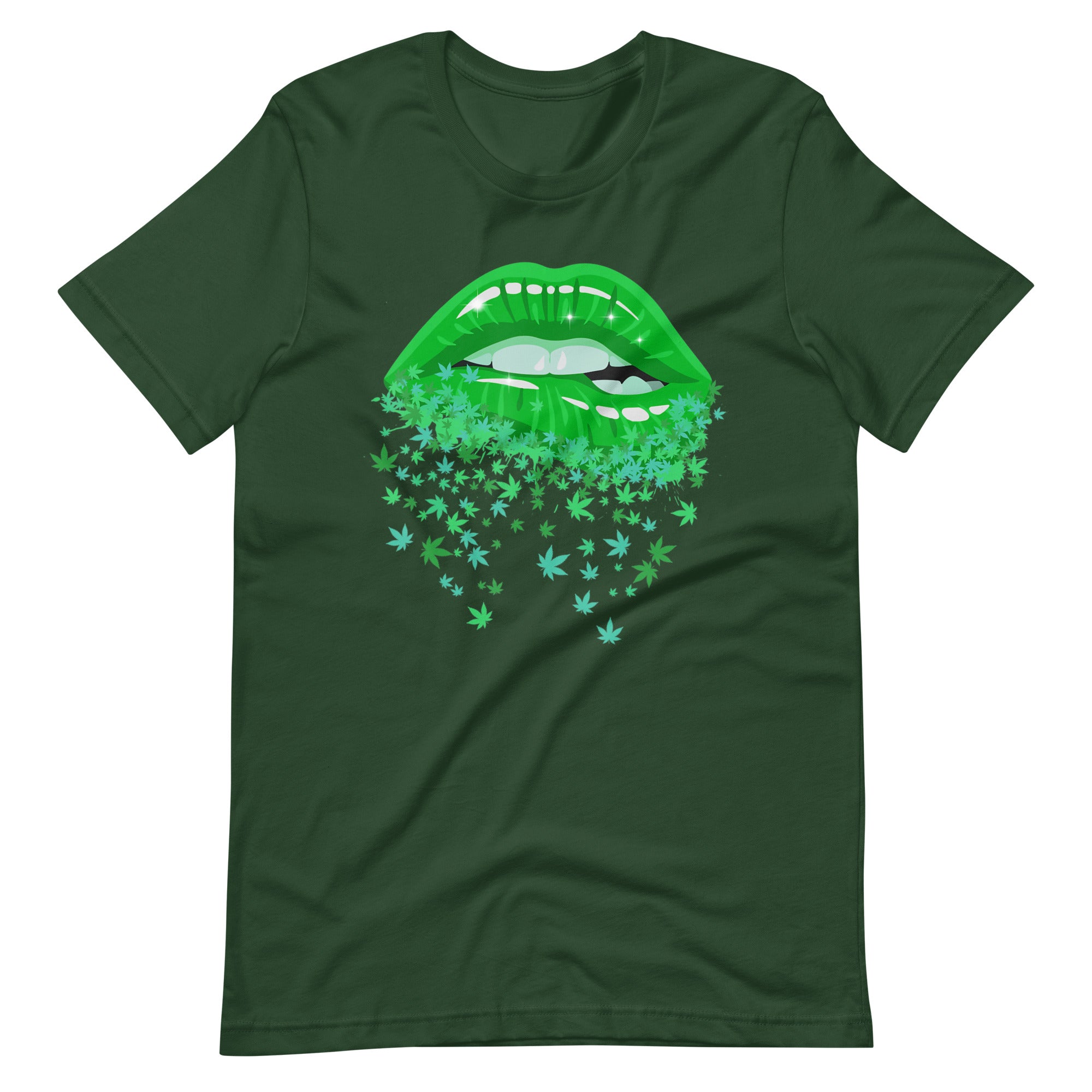 Sexy-Lips-Cannabis- t-shirt-Phoenix Styles