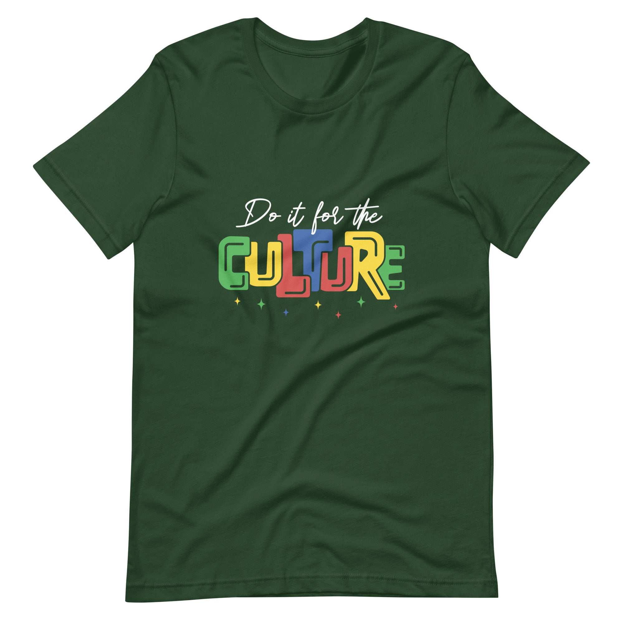 Do It For The Culture Color Print Unisex t-shirt-Phoenix Styles