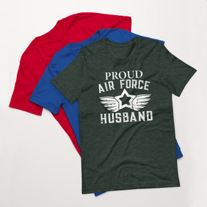 Proud Airforce Husband t-shirt-Phoenix Styles