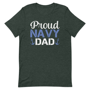 Proud Navy Dad Unisex t-shirt-Phoenix Styles