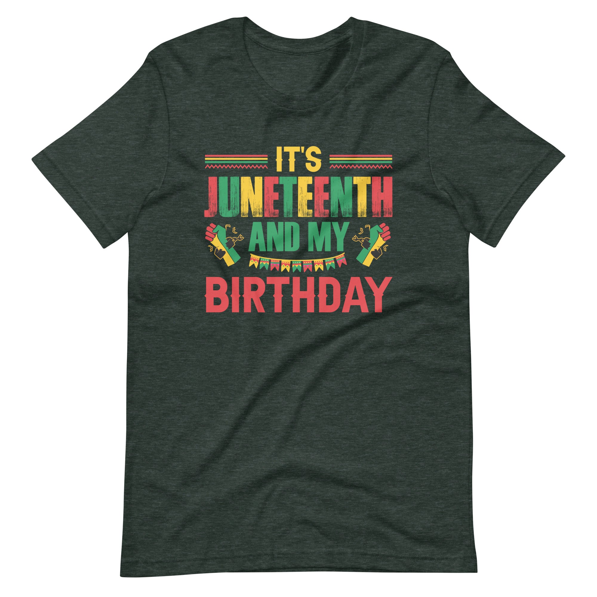 Juneteenth Birthday Unisex t-shirt-Phoenix Styles