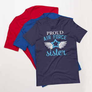 Proud Airforce Sister T-shirt-Phoenix Styles