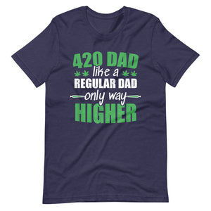 Mens-Weed-Dad-Like-a-Regular-Dad-Only-Way-Higher-Pot-t-shirt-Phoenix Styles