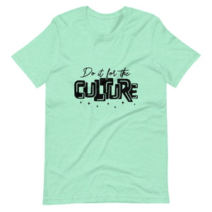 Do It For The Culture Black Print Unisex t-shirt-Phoenix Styles