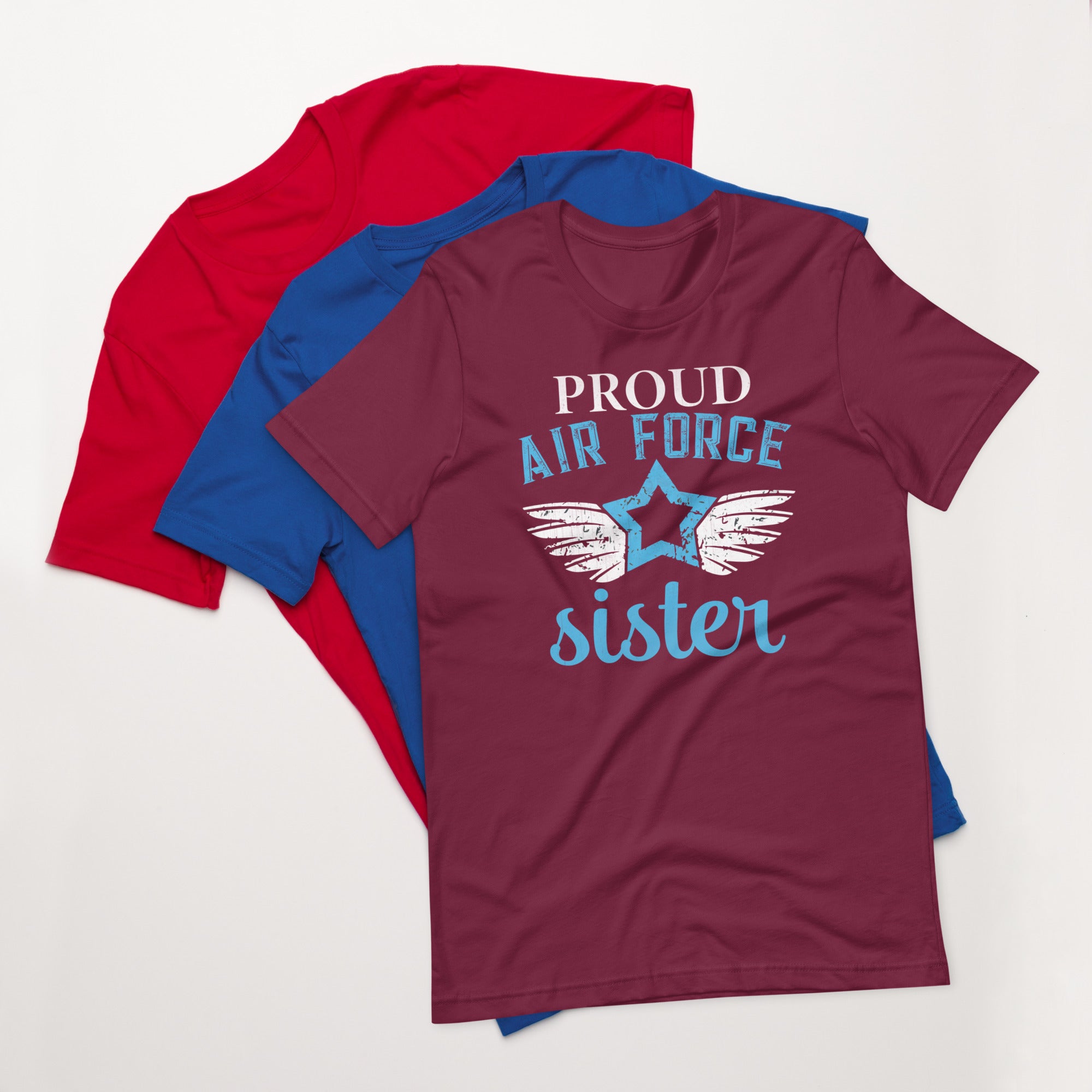 Proud Airforce Sister T-shirt-Phoenix Styles