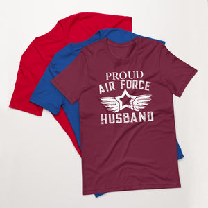 Proud Airforce Husband t-shirt-Phoenix Styles