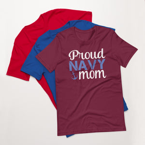 Proud Navy Mom t-shirt-Phoenix Styles