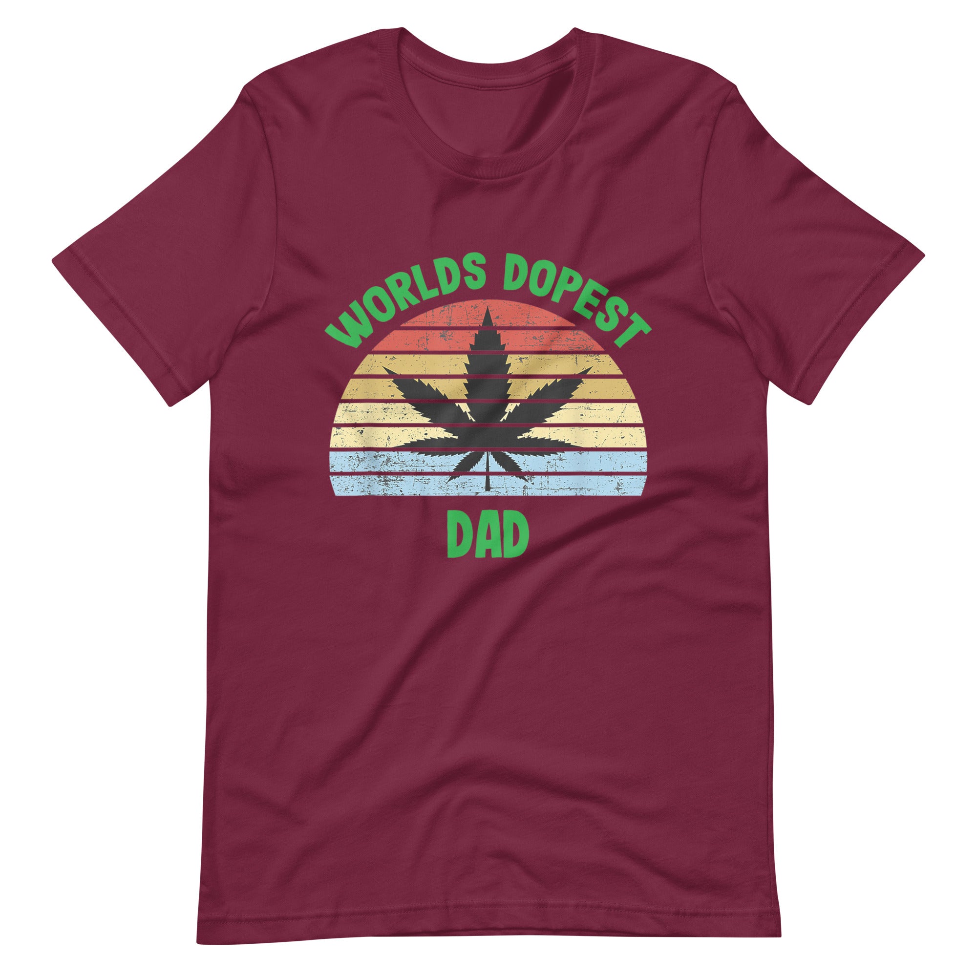 Worlds-Dopest-Dad-TShirt-Marijuana-Leaf-t-shirt-Phoenix Styles