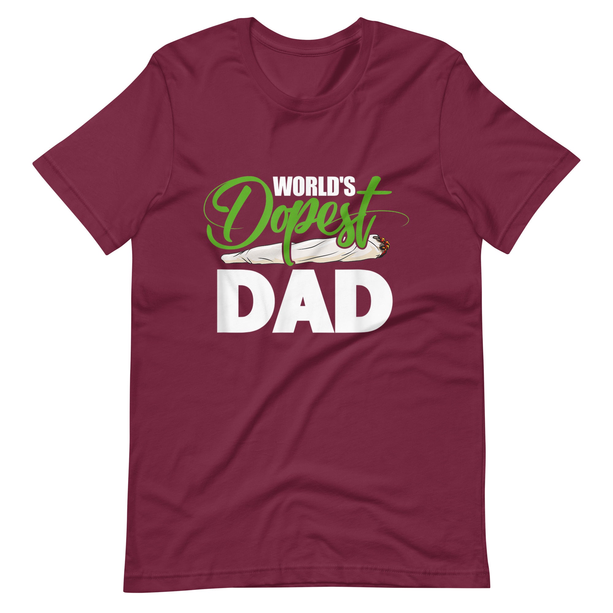 Mens-Worlds-Dopest-Dad-Cannabis-Marijuana- t-shirt-Phoenix Styles