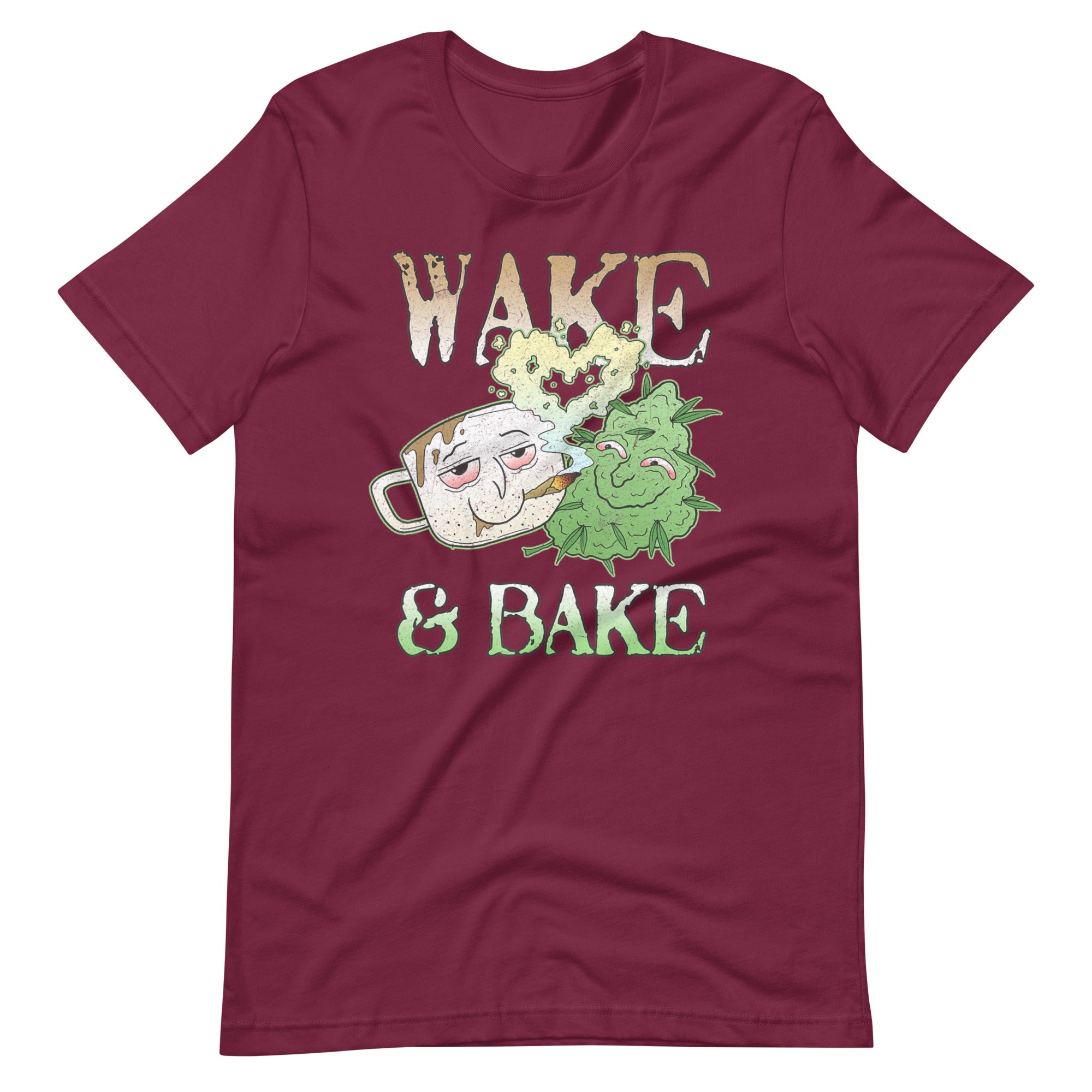 Wake-And-Bake-Funny-Coffee-Weed- t-shirt-Phoenix Styles