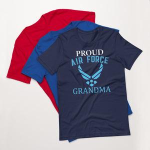 Proud Airforce Grandma T-shirt-Phoenix Styles