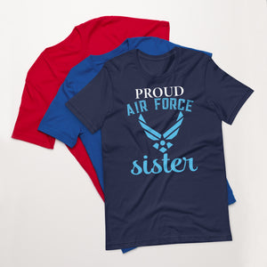 Proud Airforce Sister T-shirt-Phoenix Styles