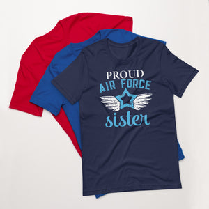 Proud Airforce Sister T-shirt-Phoenix Styles