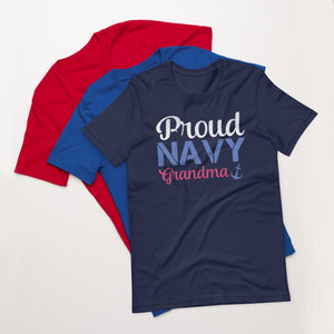 Proud Navy Grandma t-shirt-Phoenix Styles