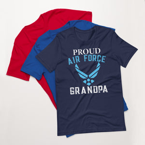 Proud Airforce Grandpa t-shirt-Phoenix Styles