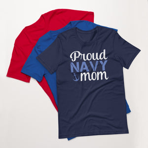 Proud Navy Mom t-shirt-Phoenix Styles