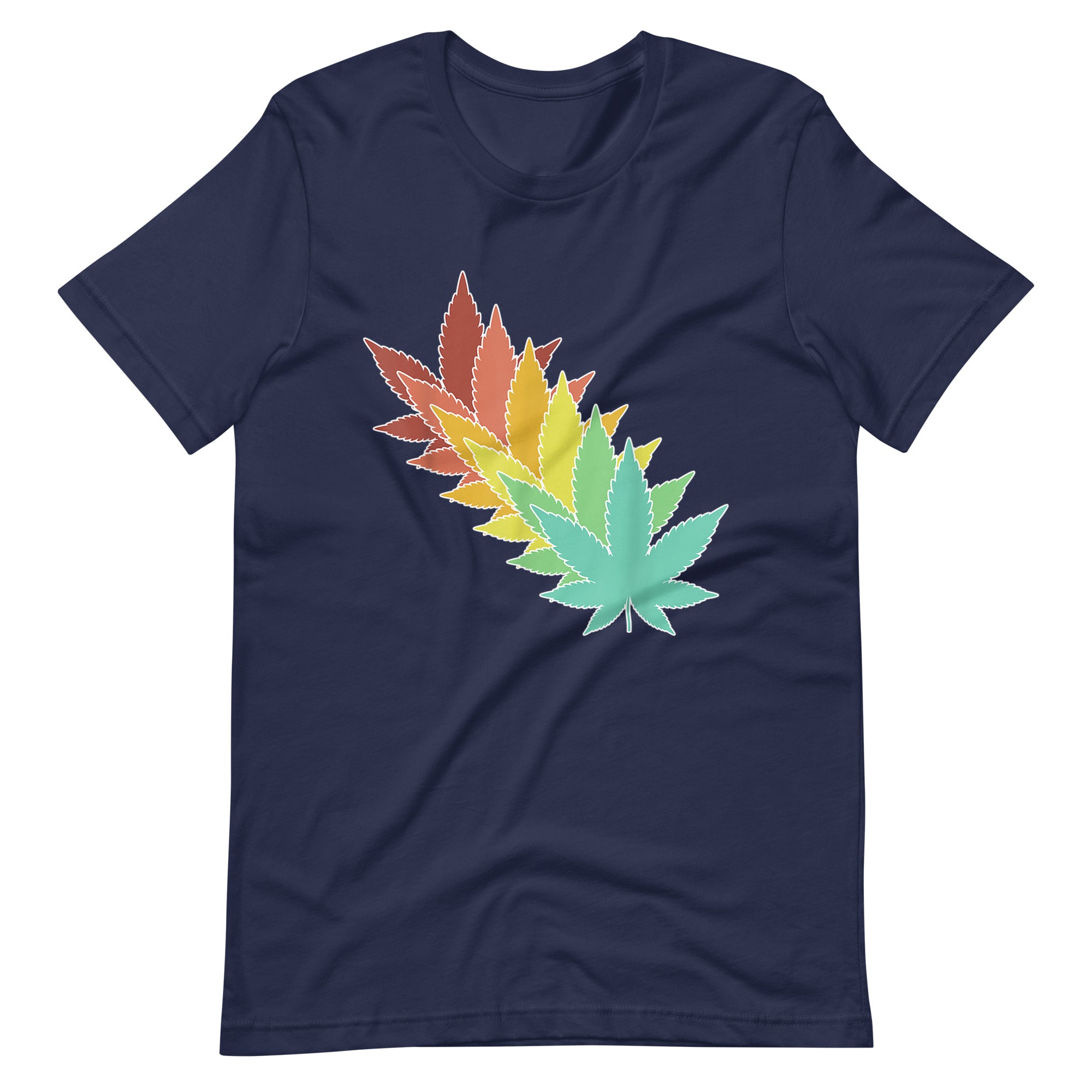 Vintage-Retro-Marijuana-Leaves-Weed-Unisex t-shirt-Phoenix Styles