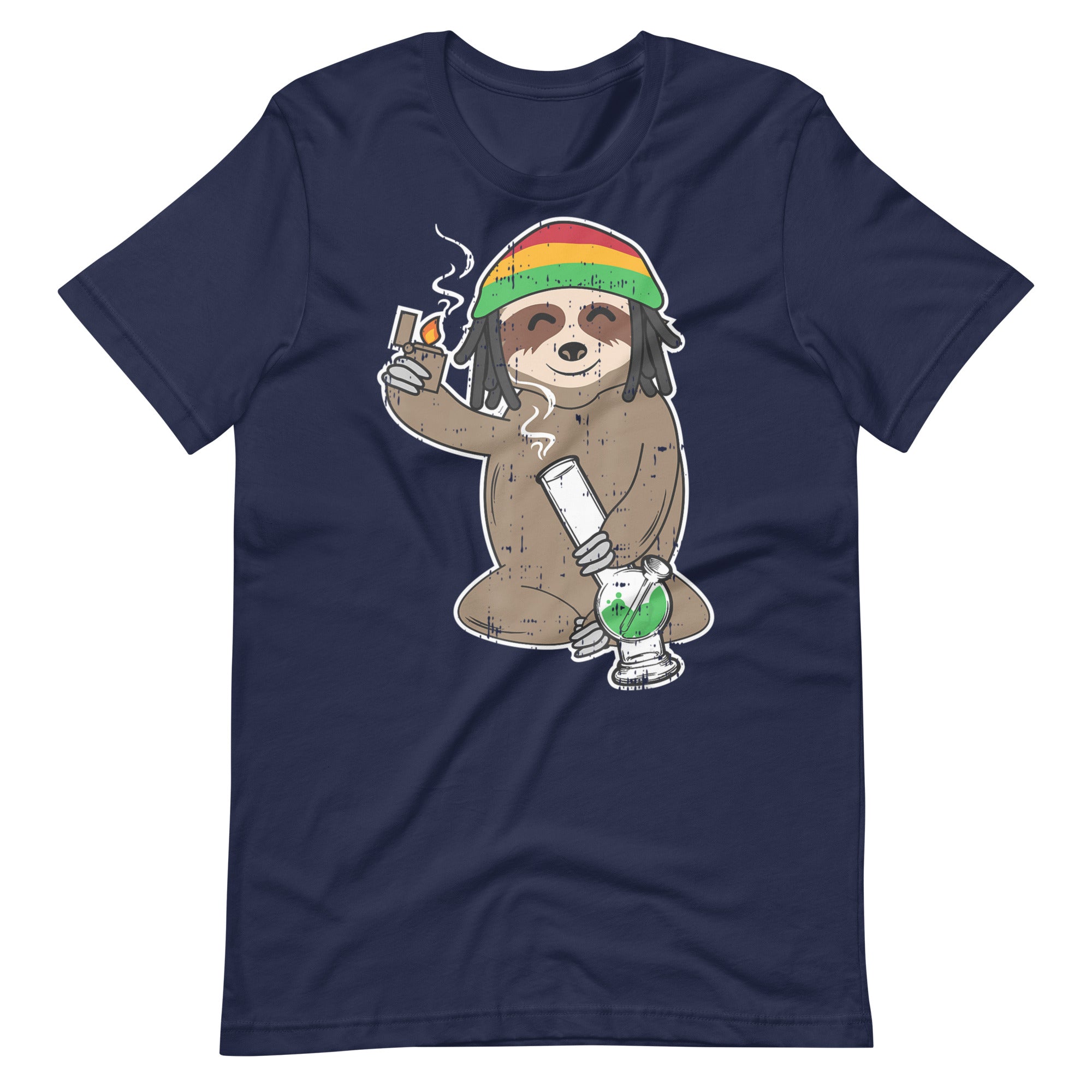 Sloth-High-Weed-Bong-Funny-shirt-Phoenix Styles