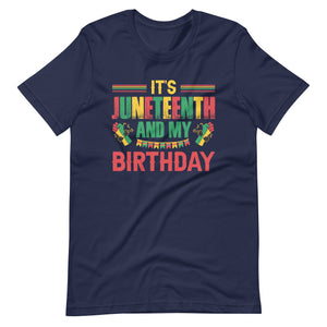 Juneteenth Birthday Unisex t-shirt-Phoenix Styles